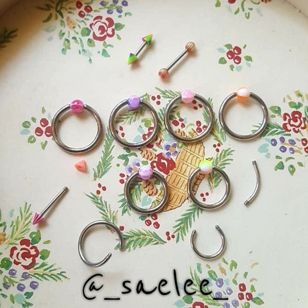 Body Jewelry Lot